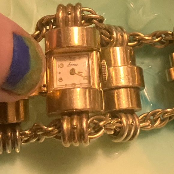 🌟Harmon 1949 GoldenHour Rare HiddenFace 14K Watch!Perfectly exquisite!🌟 - Picture 2 of 12